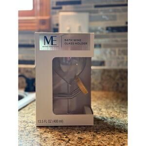 Bathtub Wine Glass Holder | Suction Cup | Relaxation Accessory | New in Box